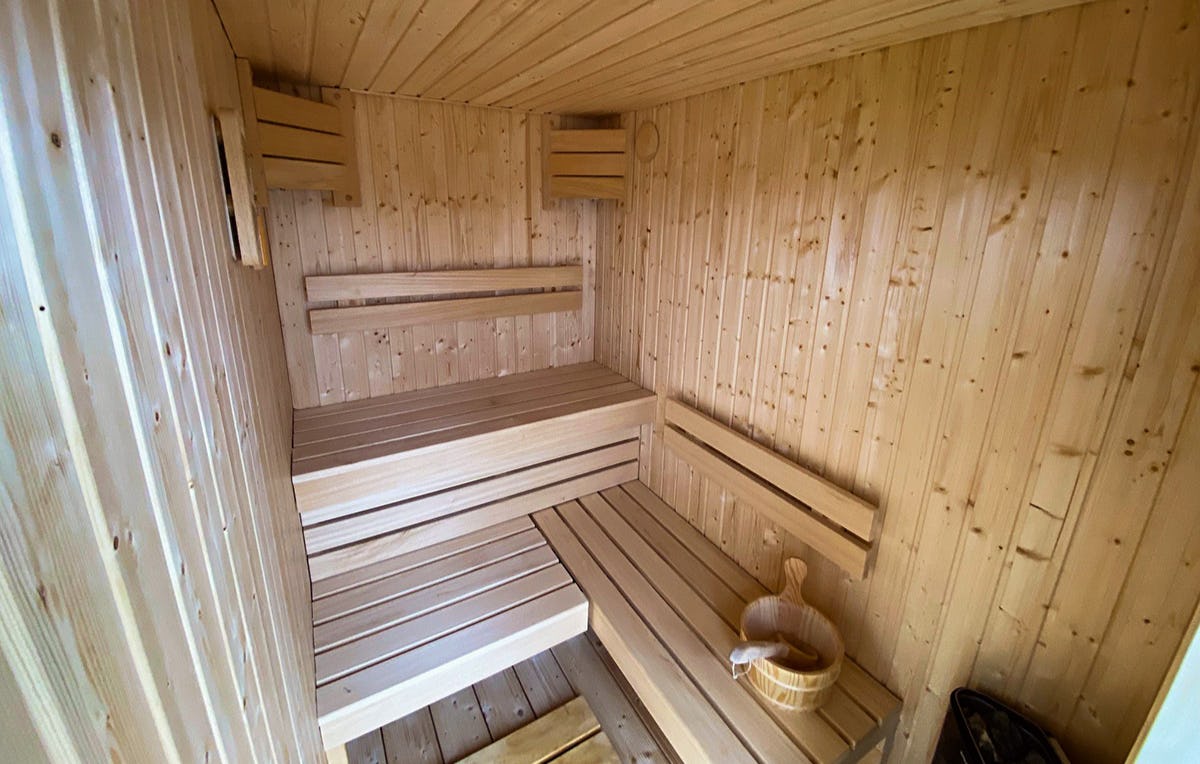 Hausboot Übernachtung mit Sauna Barth