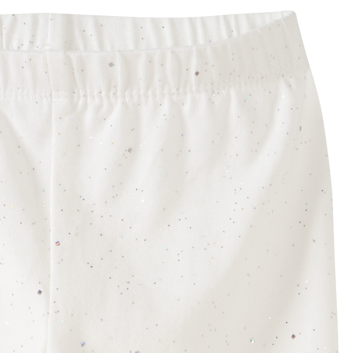 Topolino Mädchen Capri-Leggings mit Spray-Print weiss