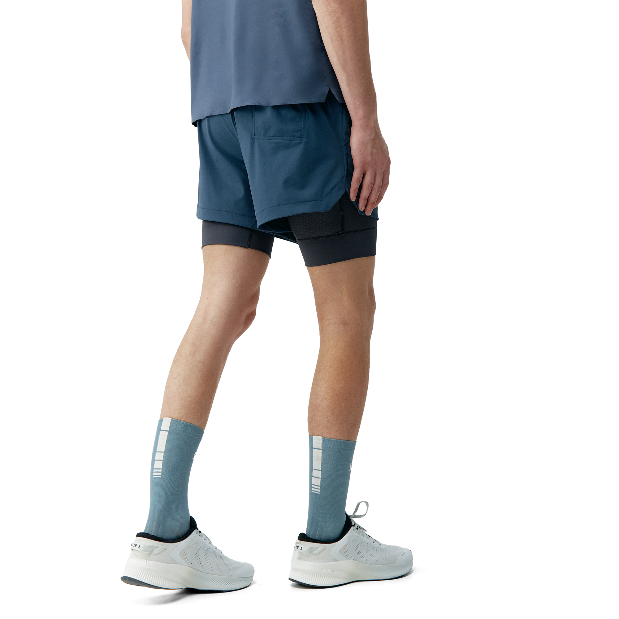 MASHU - Short de sport mashu | Bleu