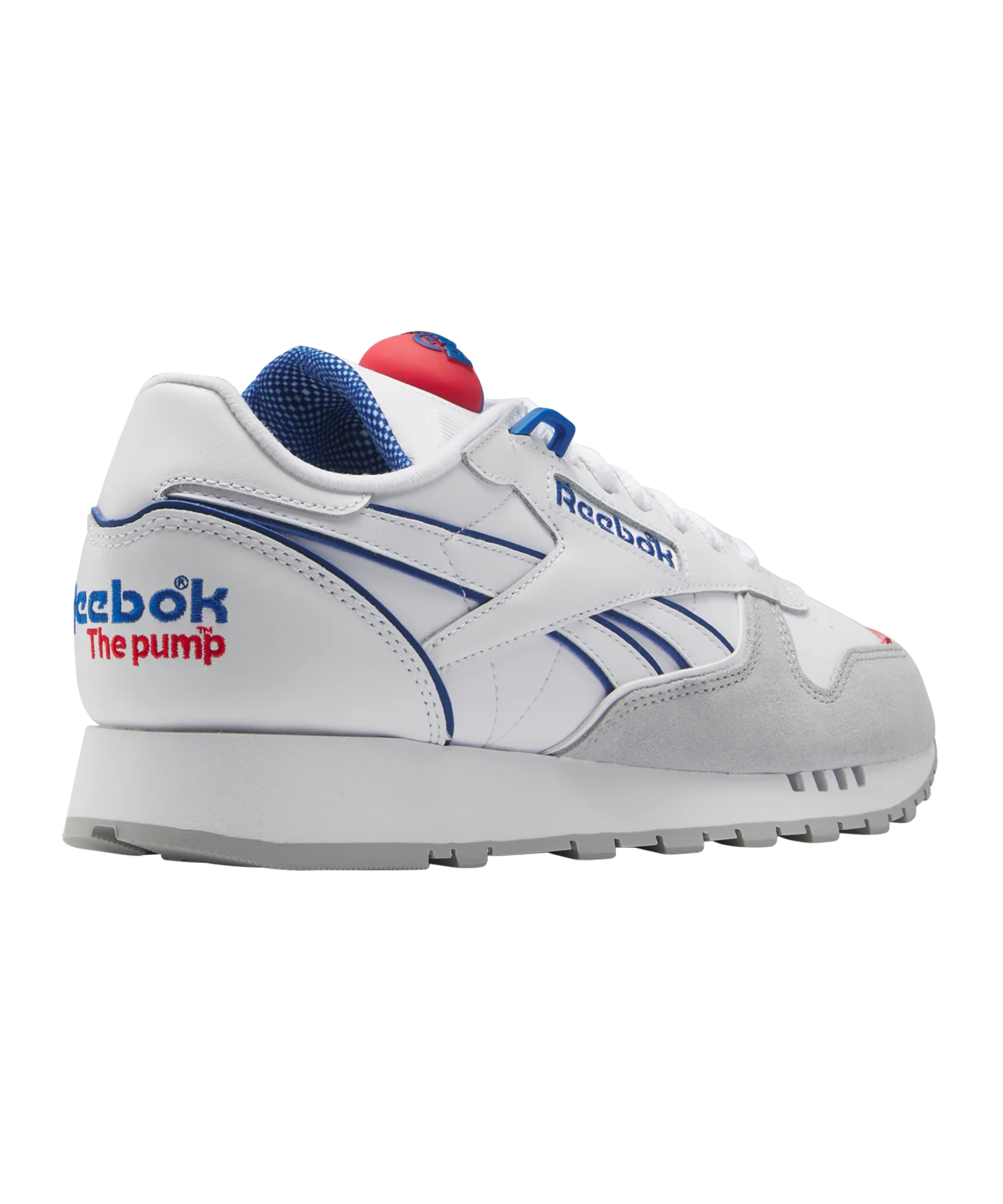 Reebok Classic Leather Pump Weiss Blau