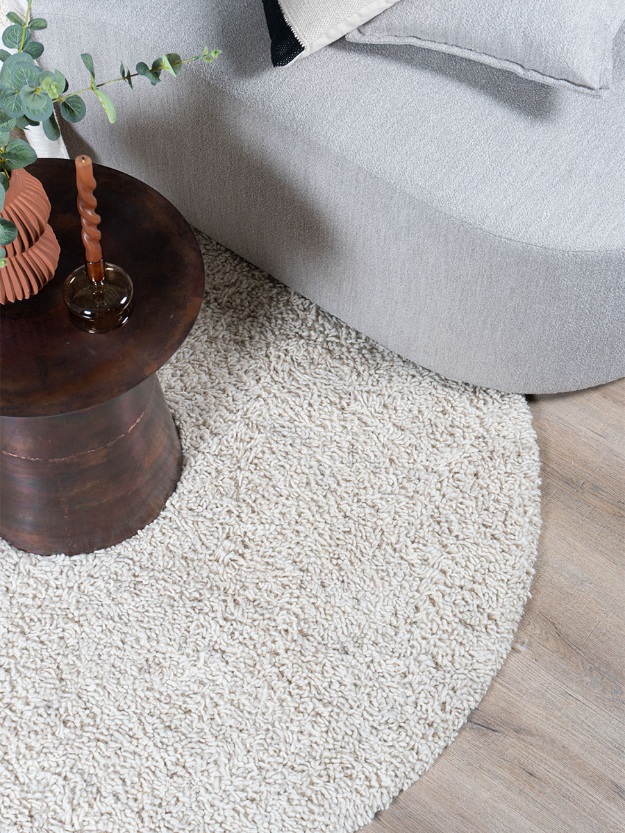 Vloerkleed Pelosa Creme 815 ø160 cm
