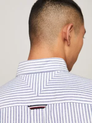 Camisa Oxford Premium Ithaca Stripe Regular Fit