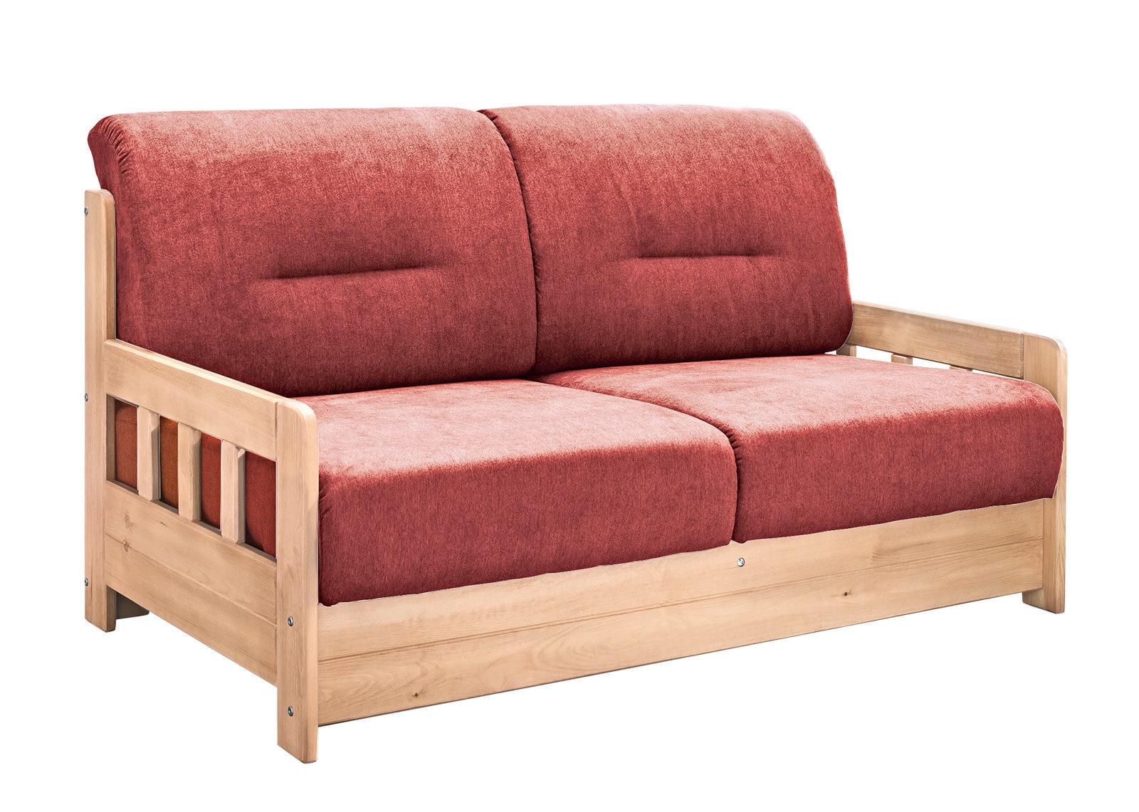 Schlafsofa Camino Microfaser Grau ca. 154 x 88 x 90 cm