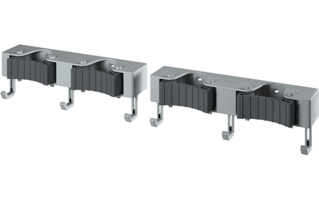 Metaltex Hang-Up Klemmleiste für Besen