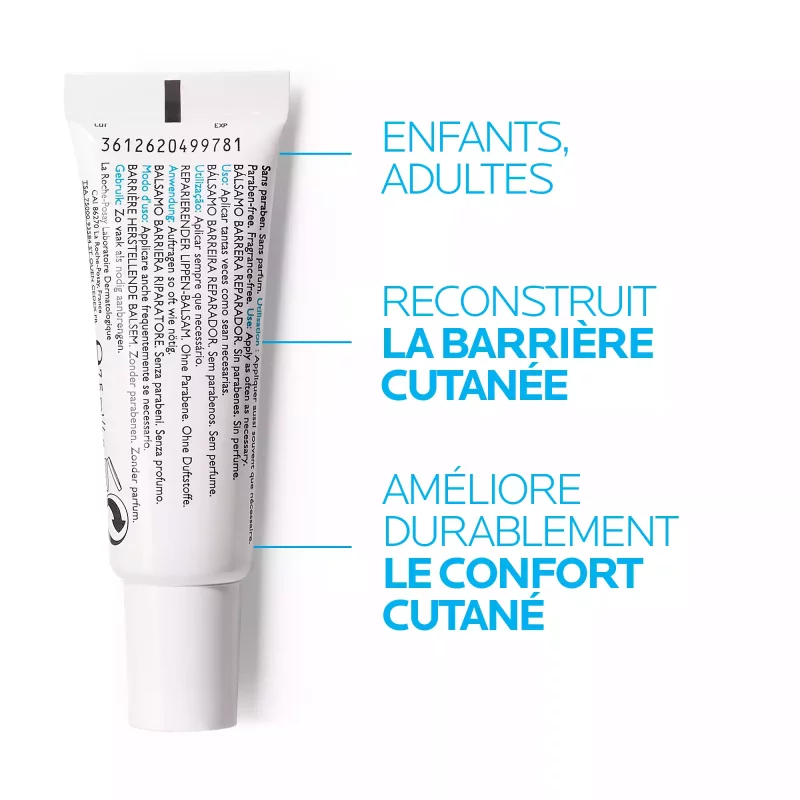 Cicaplast Lèvres Baume Barrière Réparateur - 7,5ml