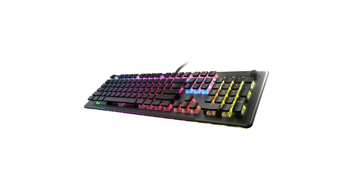 Turtle BeachVulcan II Max, gaming toetsenbord  (Zwart, US lay-out, Roccat Titan II Optical Red)