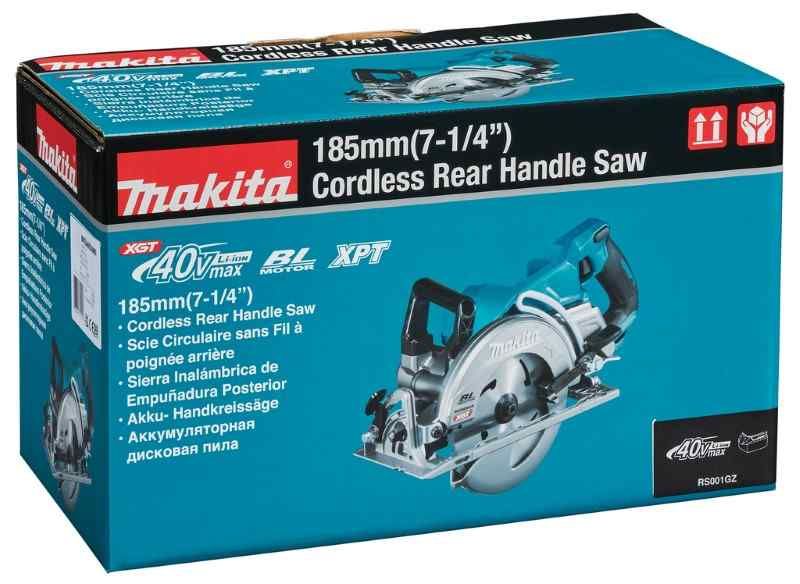 Makita RS001GZ 40 V Max Cirkelzaag 185 mm zonder accu's en lader