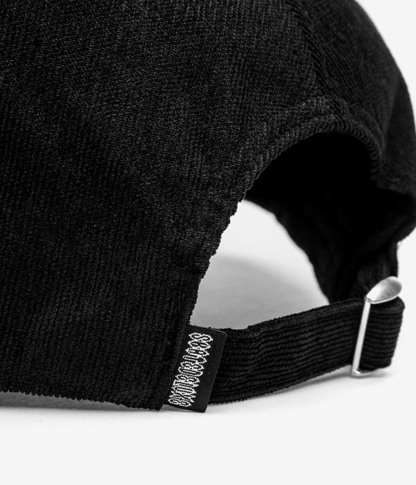 skatedeluxe Mystery Corduroy Dad Cap (black)