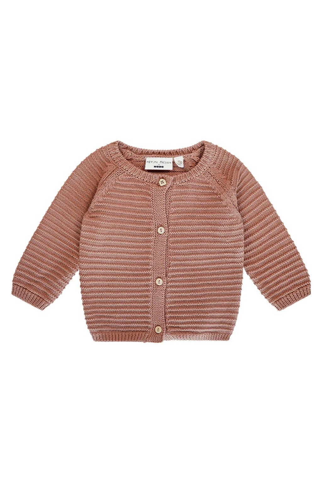 Petite Maison cardigan bruin gebreid