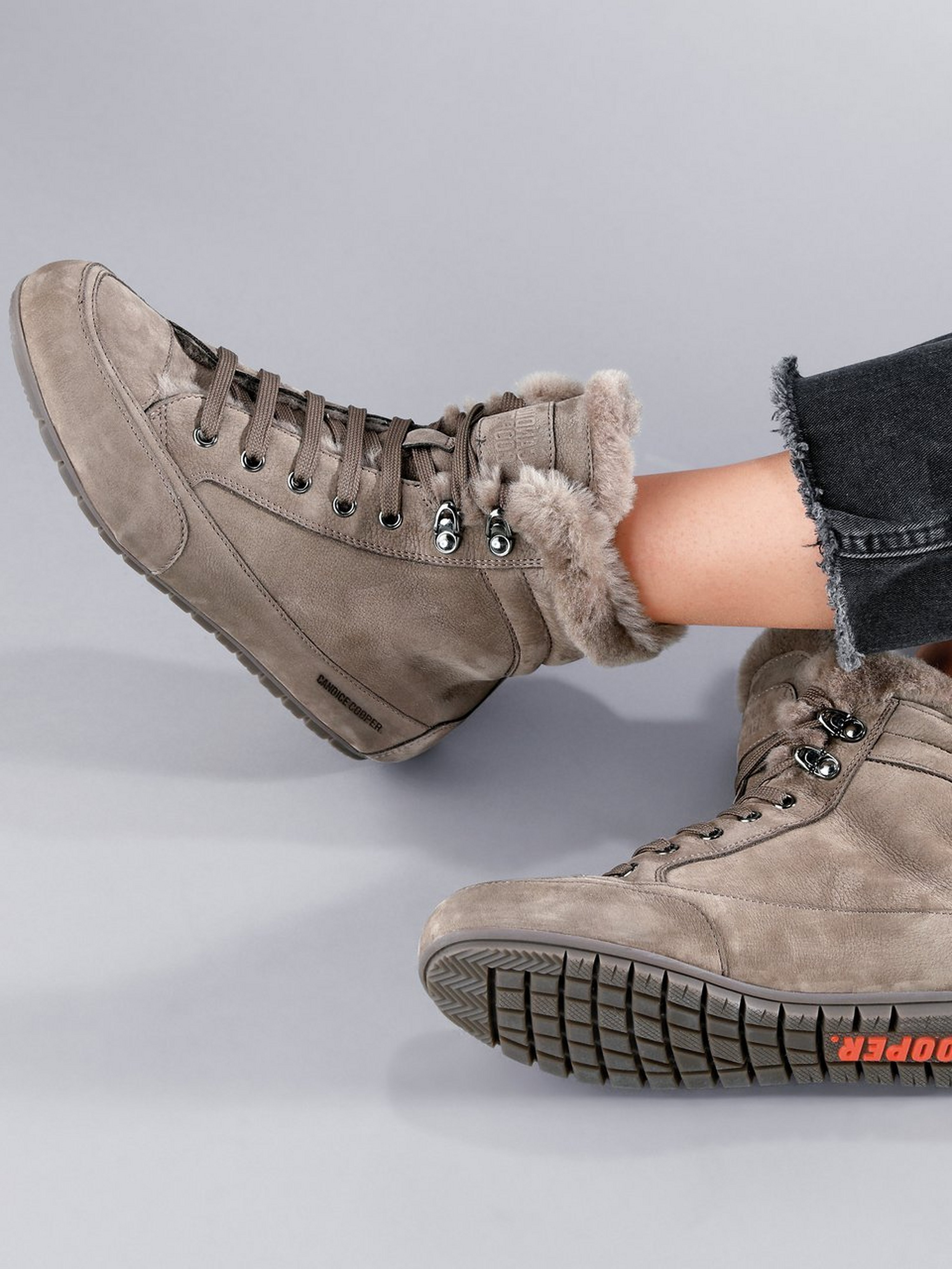 Schnür-Stiefelette Vancouver Fur