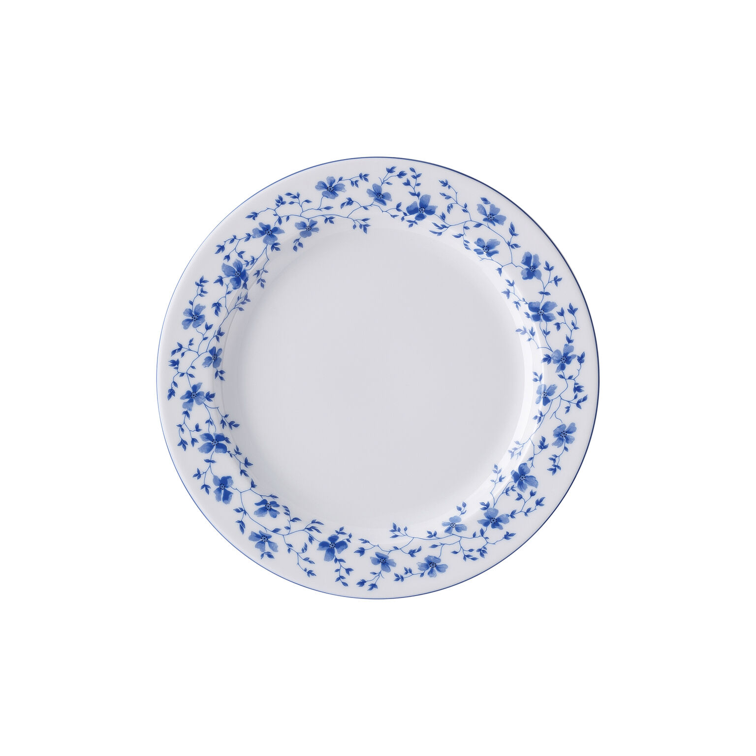 Form 1382 Blaublüten Frühstücksteller 22 cm Fahne