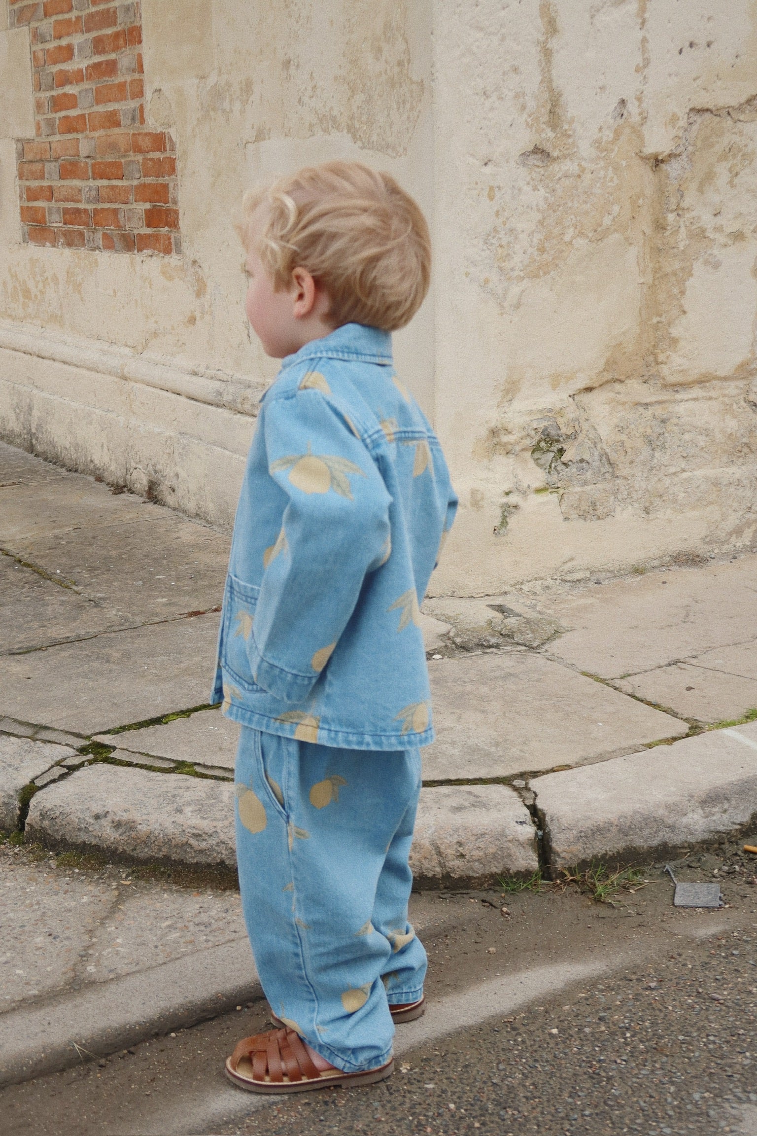 Magot bukser - lemon denim - 12M