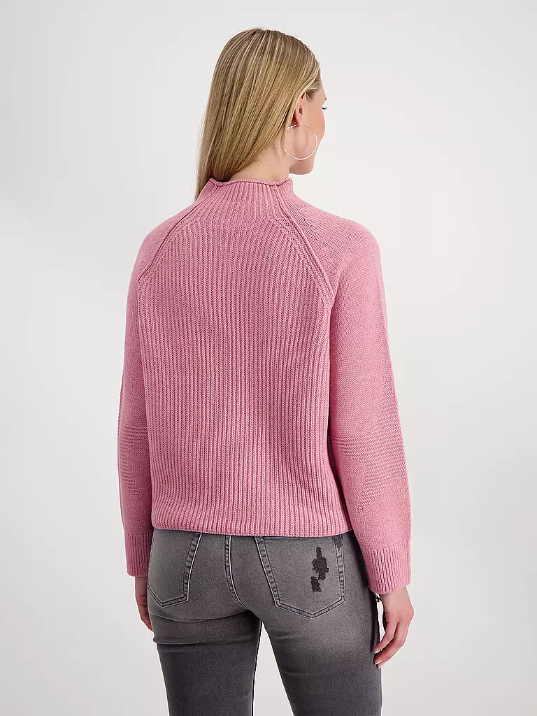 MONARI Rollkragenpullover  rosa