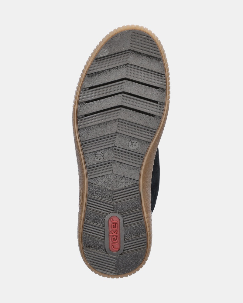 Rieker Veterboots  - zwart