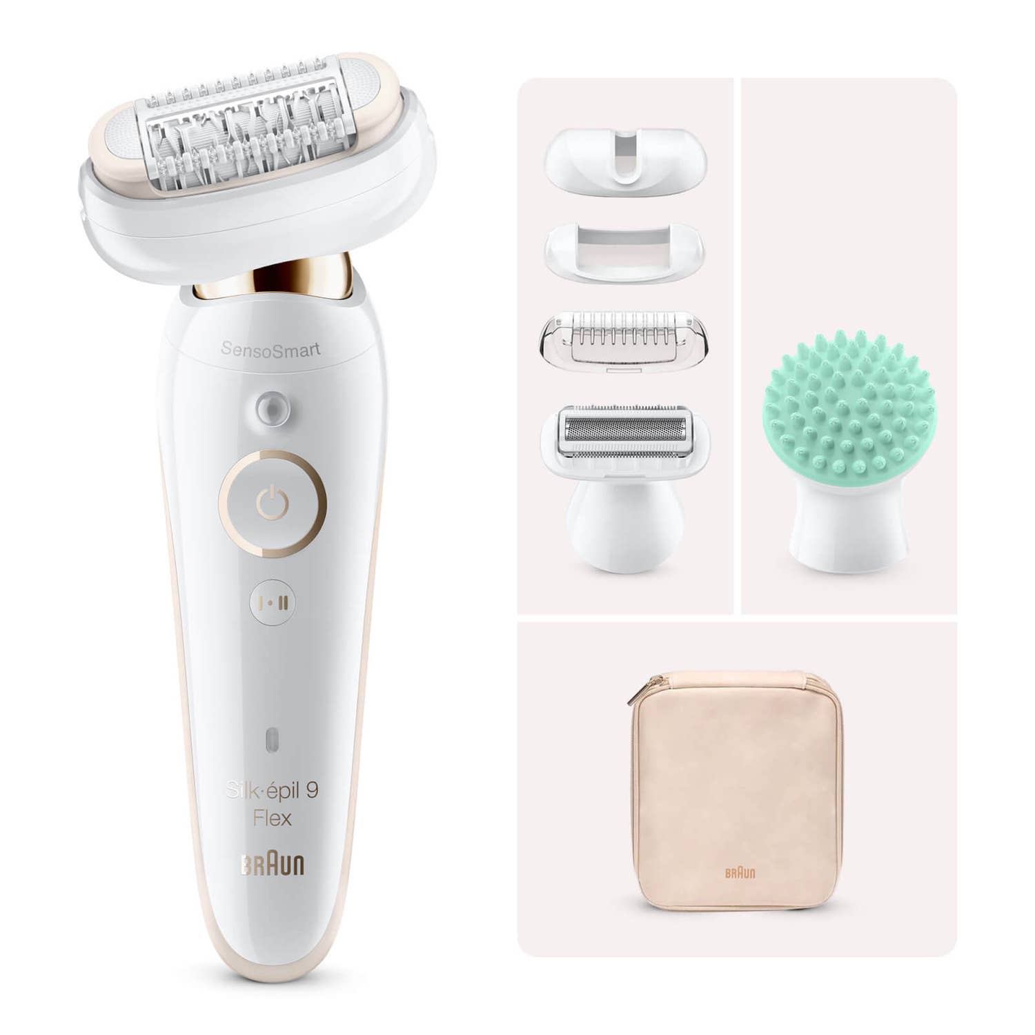 Braun Silk-épil 9 Flex 9020 – Epilierer mit flexiblem Kopf für einfachere Haarentfernung