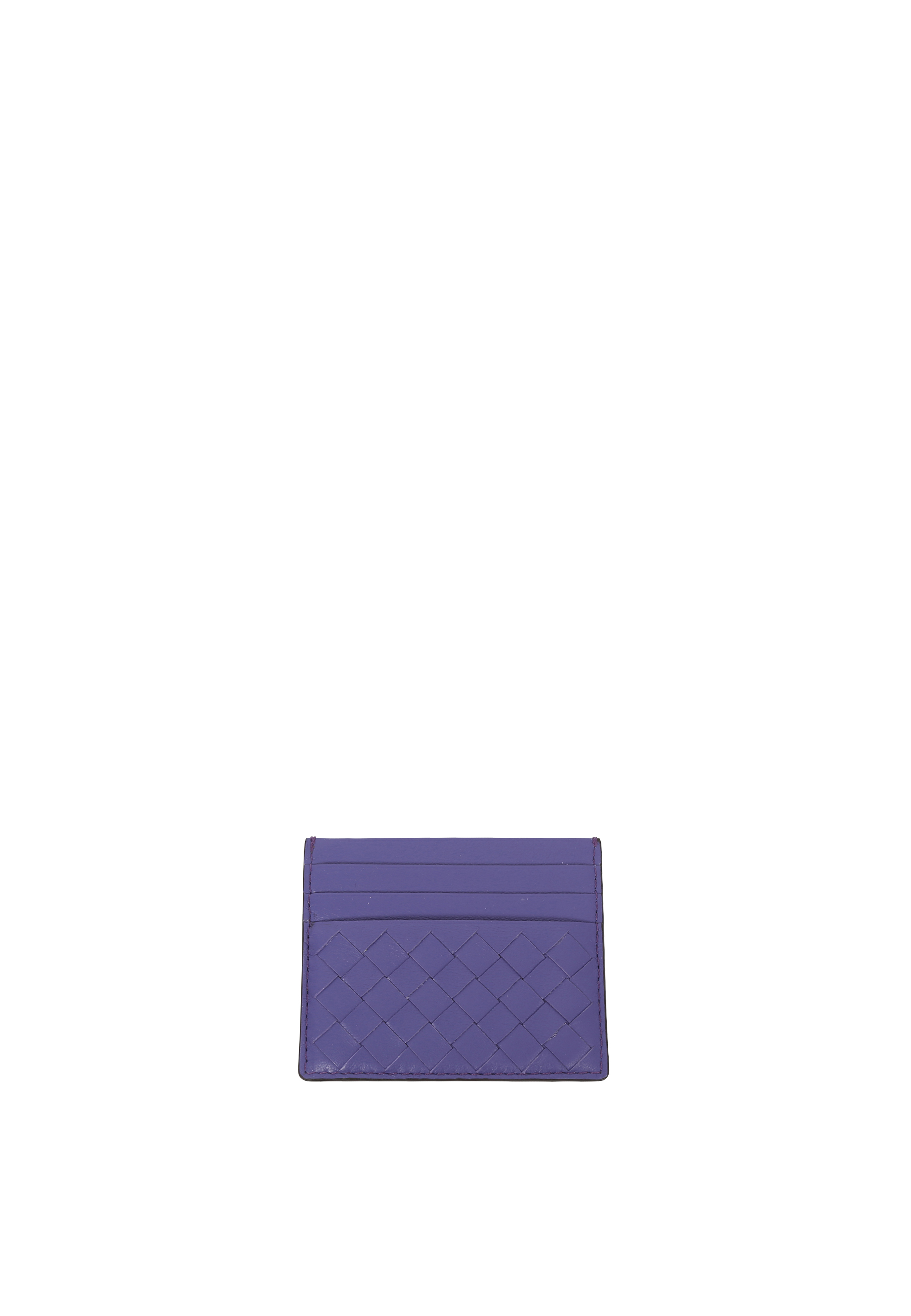 Credit card holder Leather Piuma weaving Standard