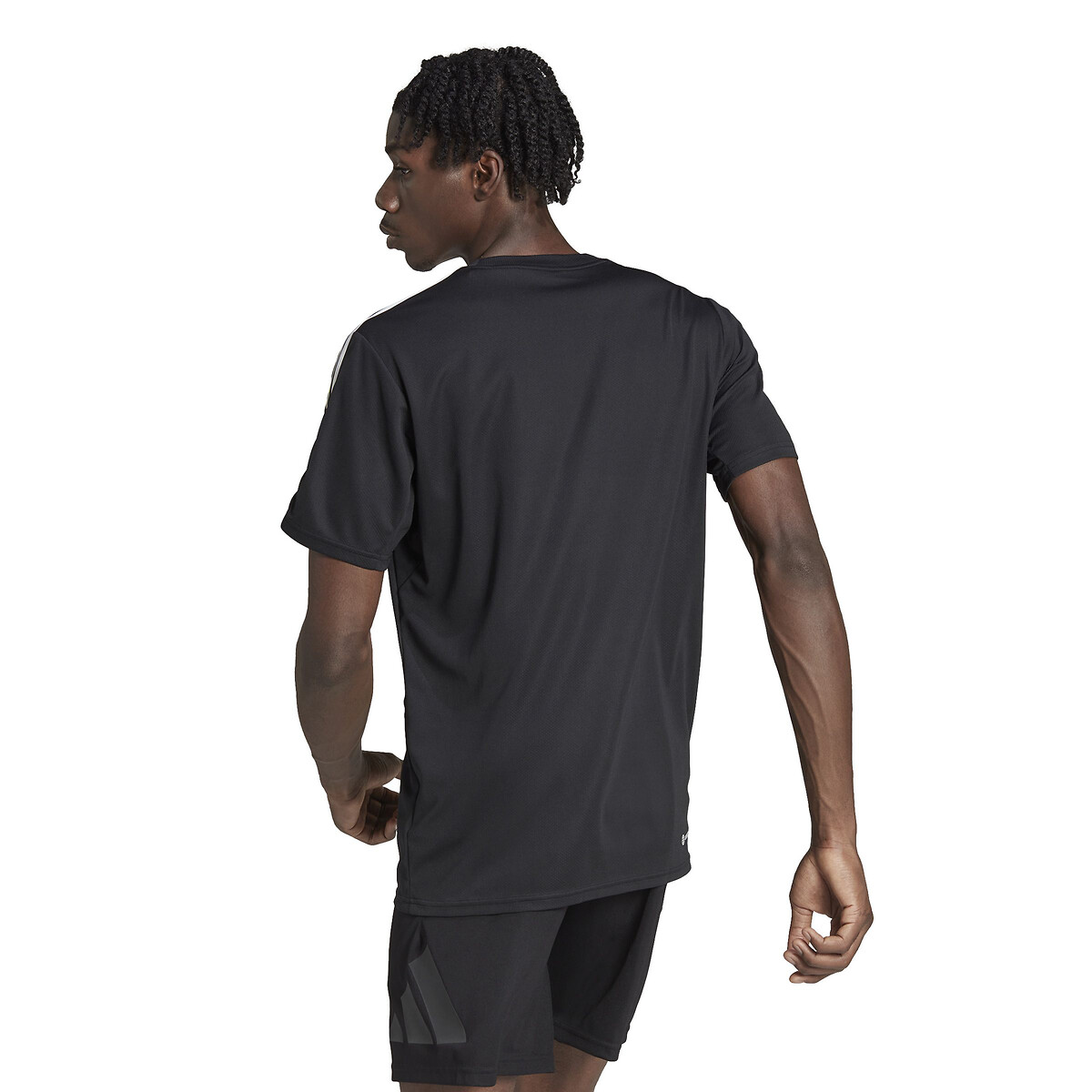 Camiseta adidas Performance para treino Train Essentials 3-Stripes