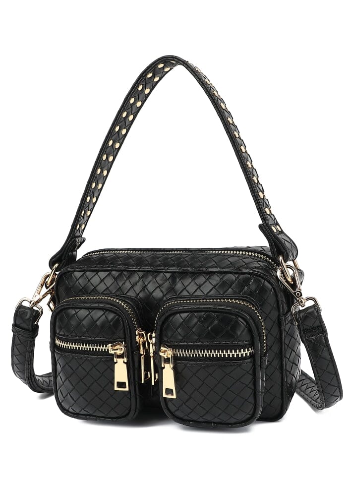 Noella Kendra Bag W. Gold 004 black