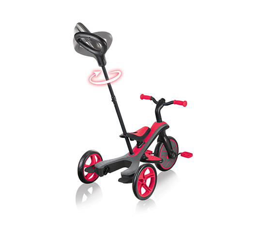 GLOBBER Dreirad »Explorer 4 in 1«, rot