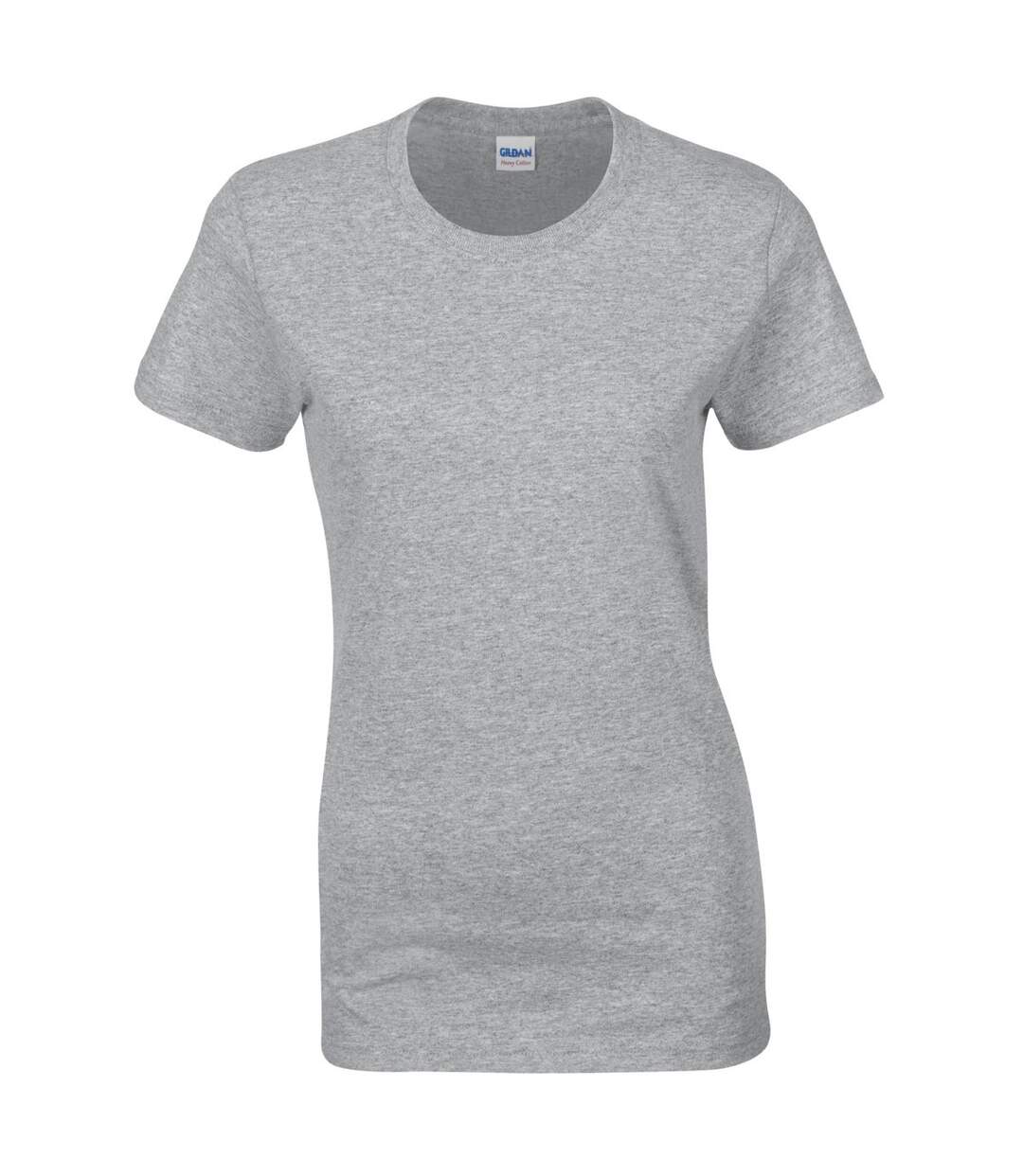 Gildan - T-shirt à manches courtes coupe féminine - Femme (Gris) - UTBC2665