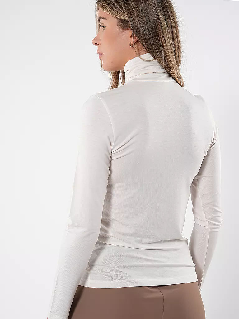 DRYKORN Rollkragenshirt ZERAFNE weiss