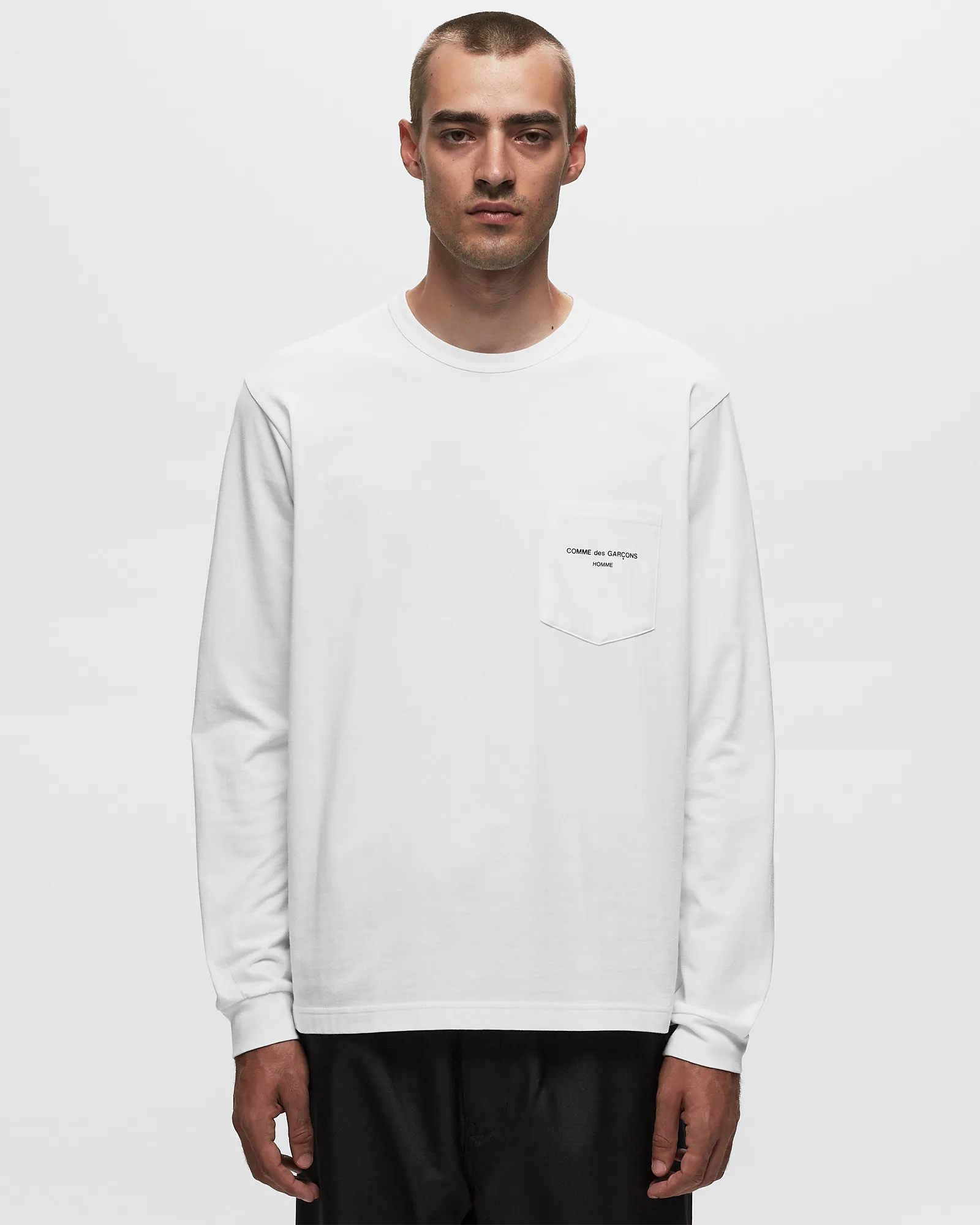 Comme des Garçons Homme Logo LS T-Shirt