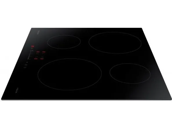 Samsung NZ64H37070K, Sort, Indbygget, Zone induktionskogeplade, Keramisk, 4 zone(s), 4 zone(s)