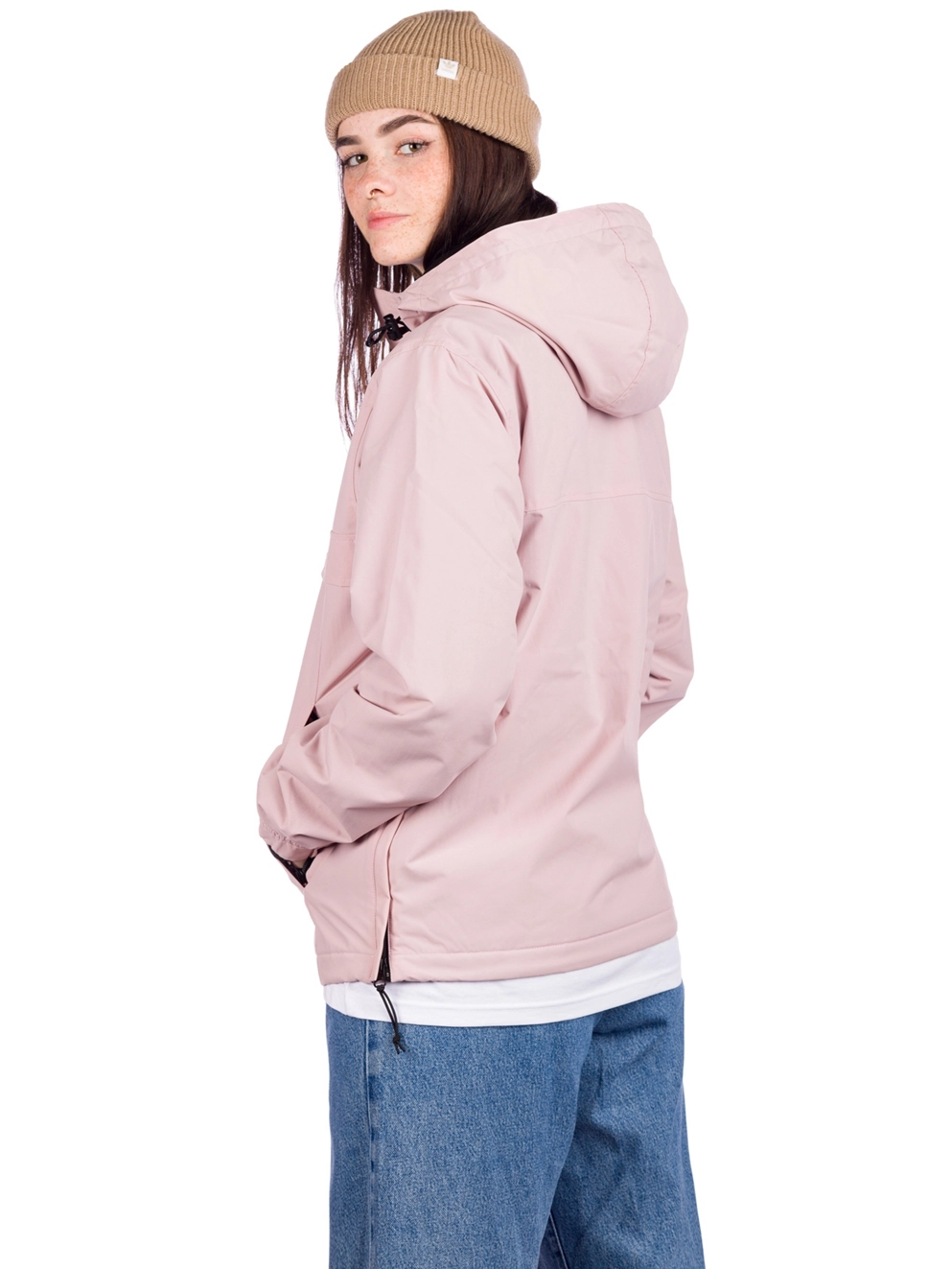 Carhartt WIP Nimbus Pullover Anorak frosted pink