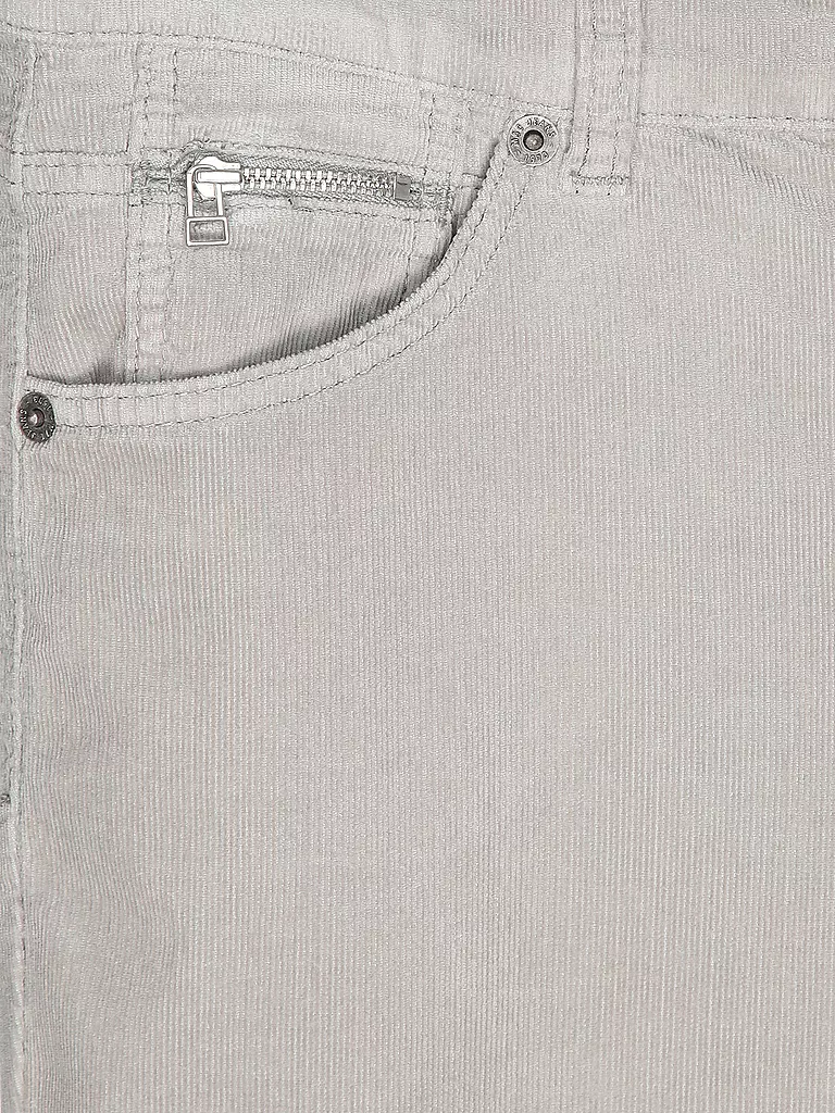 MAC Cordhose Slim Fit grau