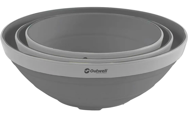 Outwell Collaps Bowl faltbare Schüsseln 3er-Set