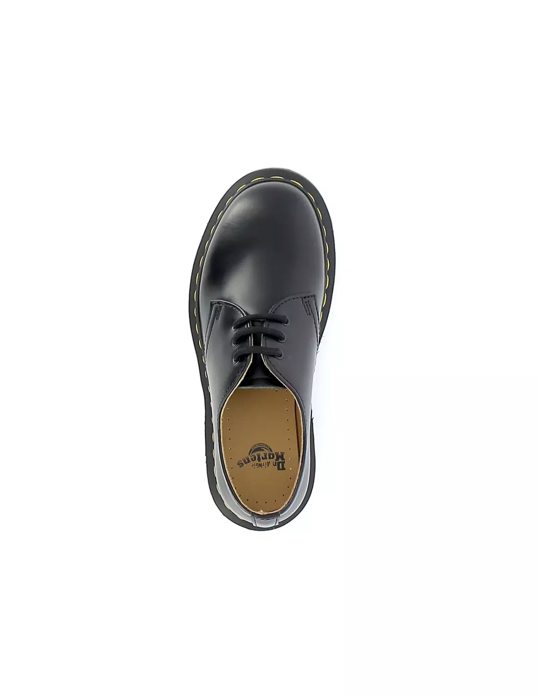 DR MARTENS 1461 SMOOTH - Derbies, richelieus & trotteurs Blacksmooth