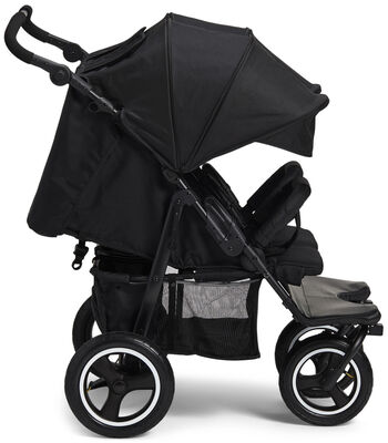 Beemoo Swing Søskenvogn, Black
