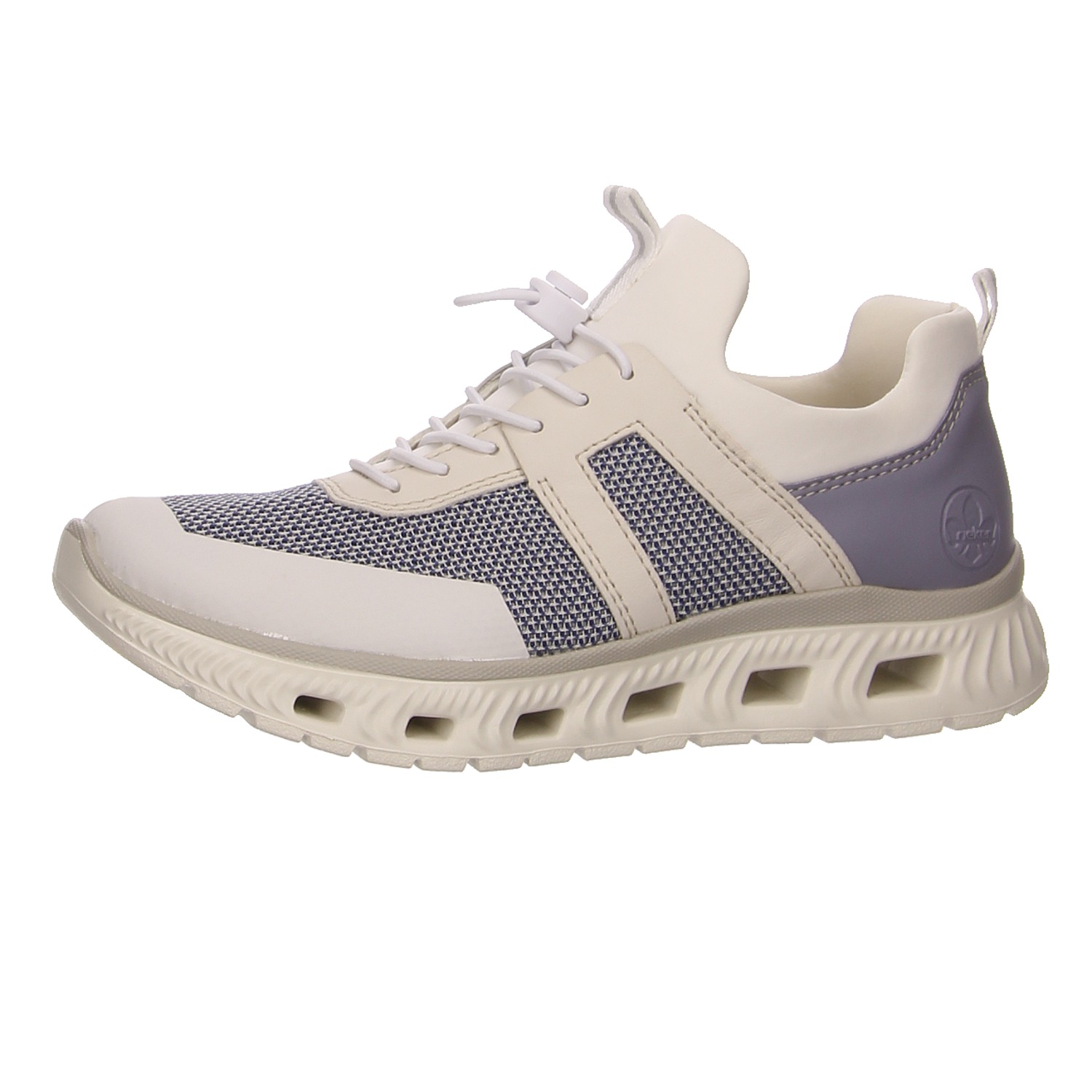 Rieker Sneaker weiß weiss/weiss kombi