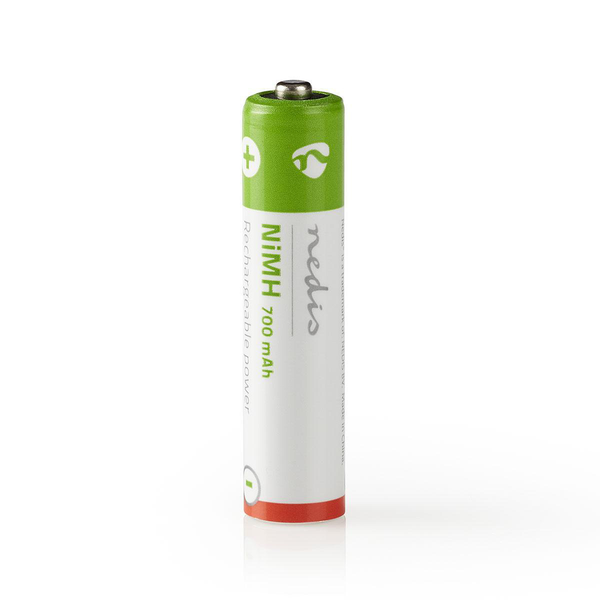 Nedis oplaadbare AAA NiMH-Batterijen - Set van 4