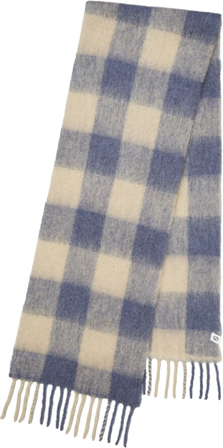 Becksöndergaard Check Mincho Scarf Grå