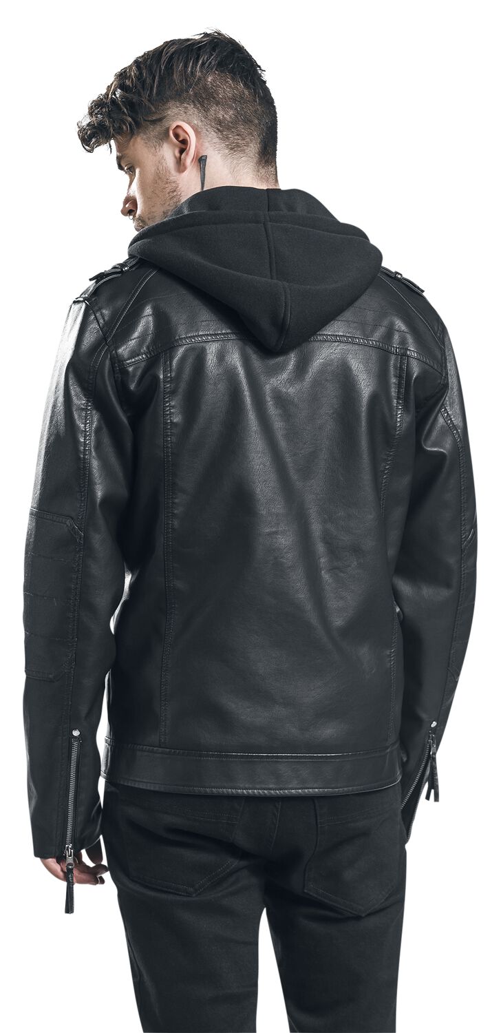Good Riddance | RED by EMP Veste en imitation cuir