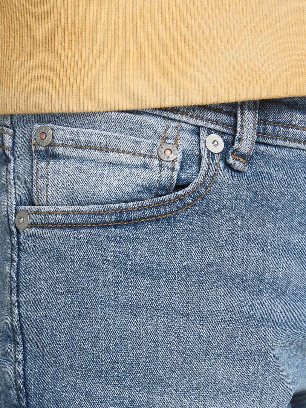JACK & JONES jeans bermuda JJIRICK stonewashed