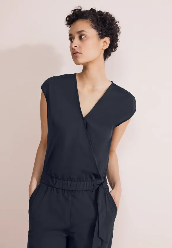 Jersey Jumpsuit - deep blue