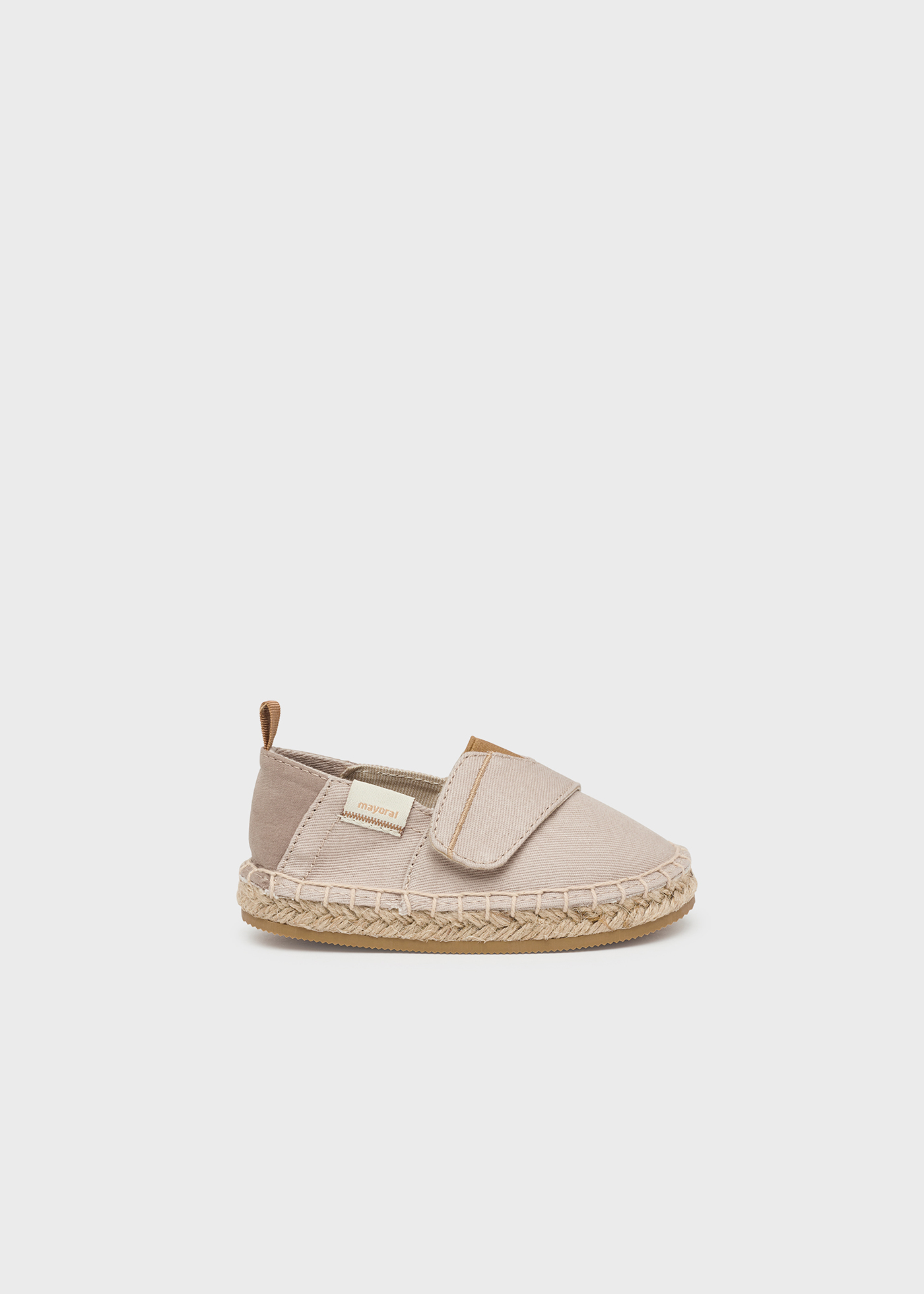Espadrille infantil com fecho de velcro