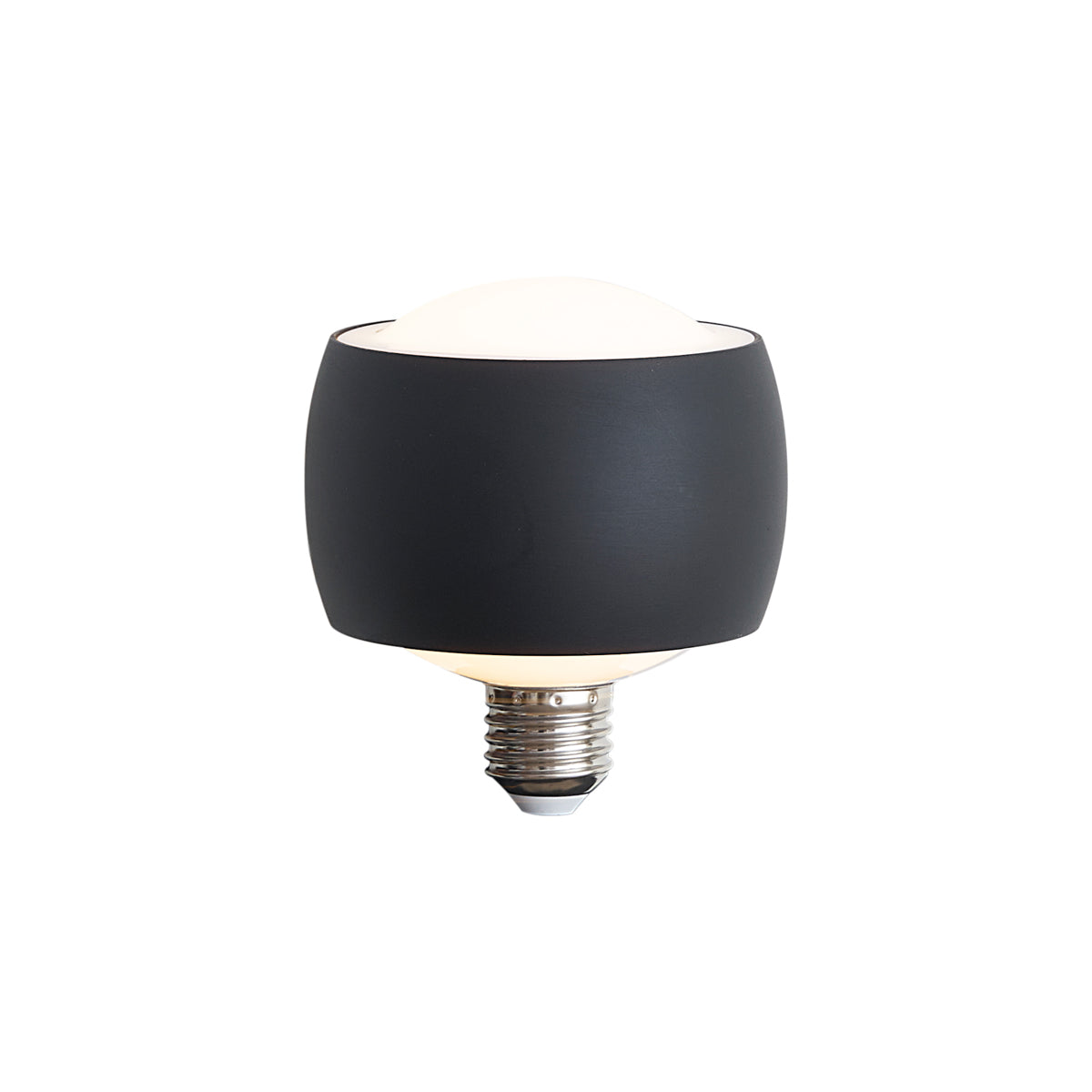 LUEDD E27 LED lamp deco zwart 6W 370 lm 3000K