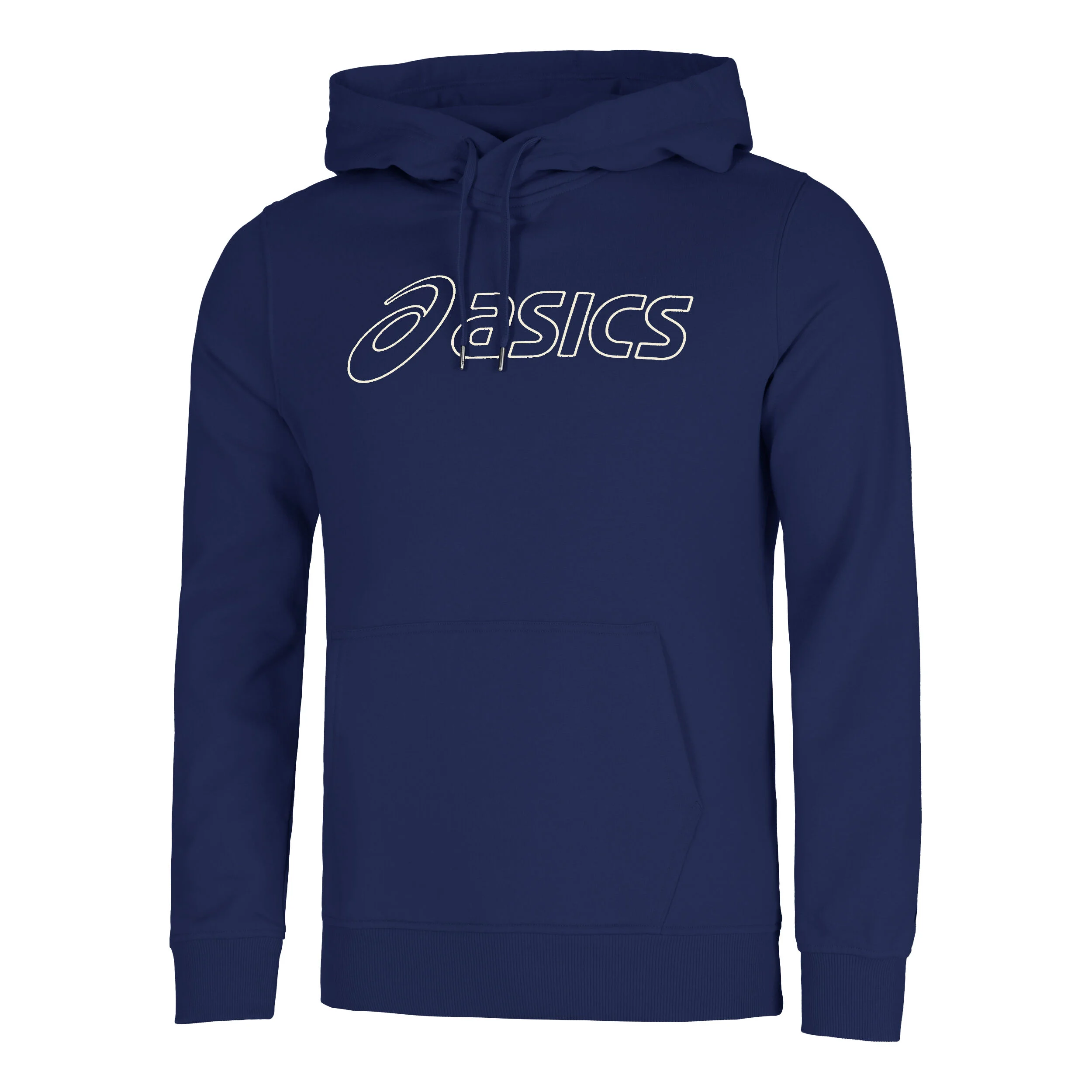 ASICS Logo Sweat À Capuche Hommes - Bleu Foncé