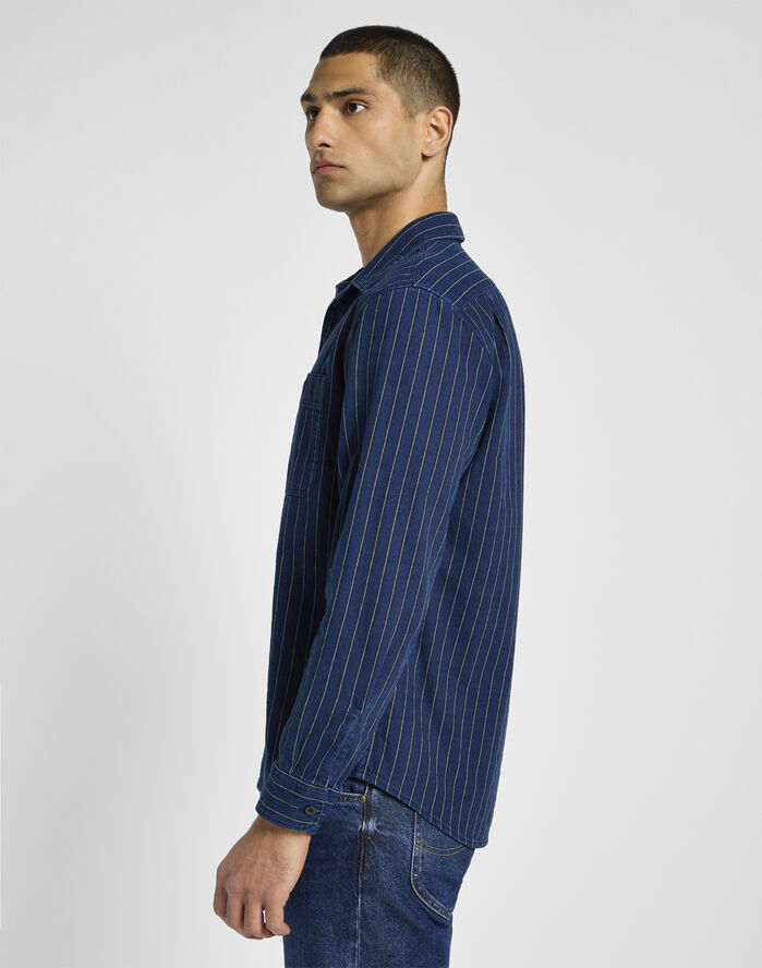 Lee WORKER SHIRT 2. 0 Blå