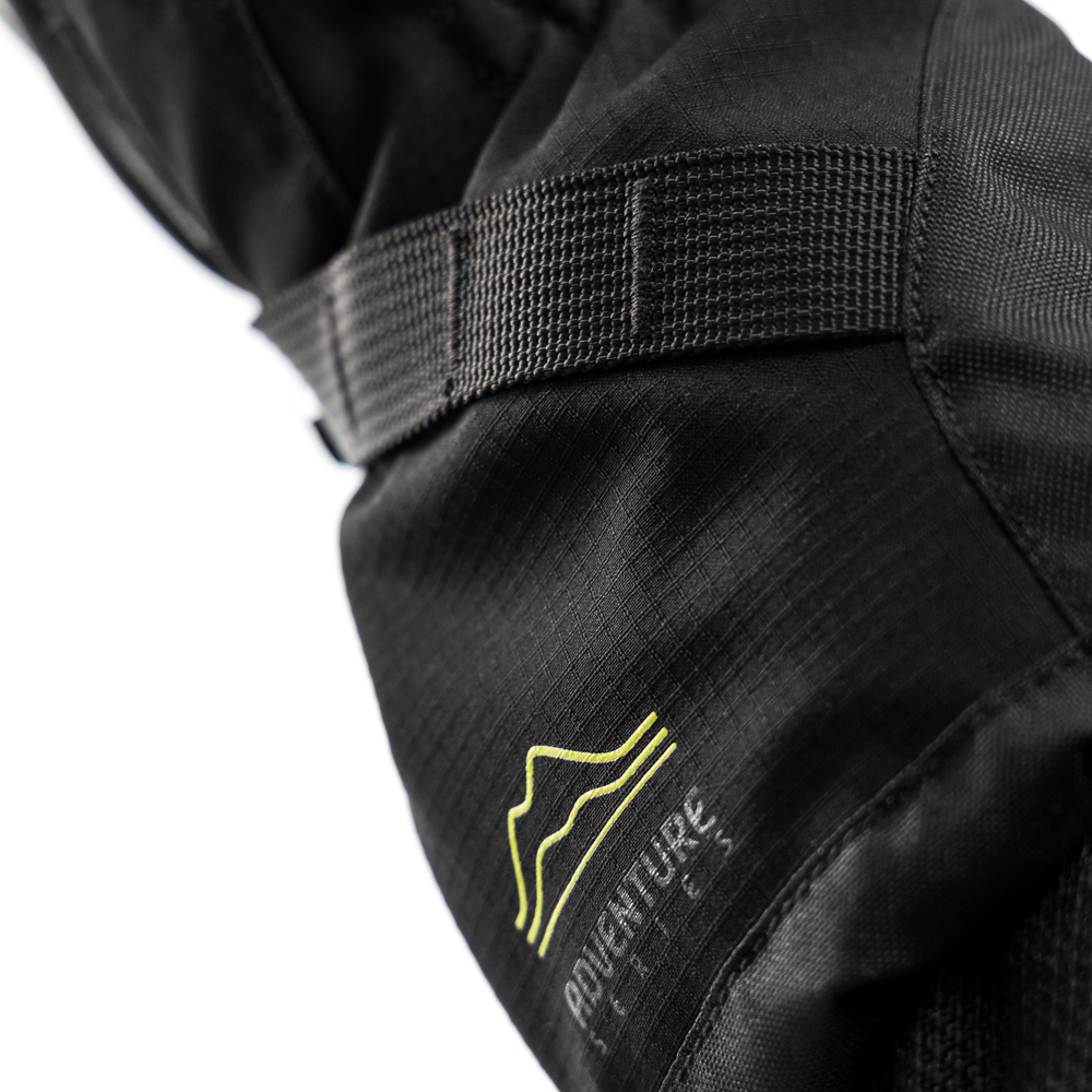 Ixon - Gants Pro Eddas Noir / Jaune fluo