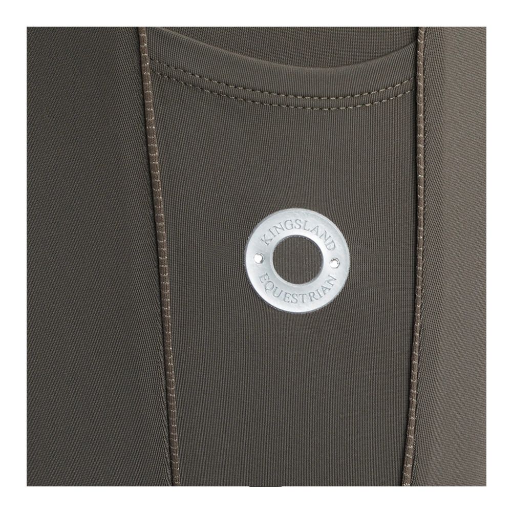 Kingsland KLKATINKA F-TEC2 F-GRIP - Legging fond de peau siliconé Femme green black ink