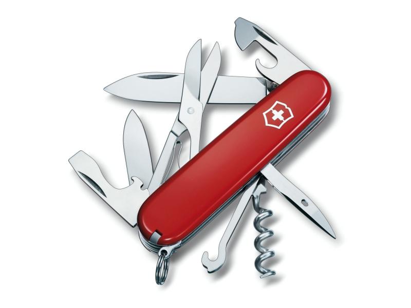 Victorinox Taschenmesser Climber, Rot Schweizer Sackmesser