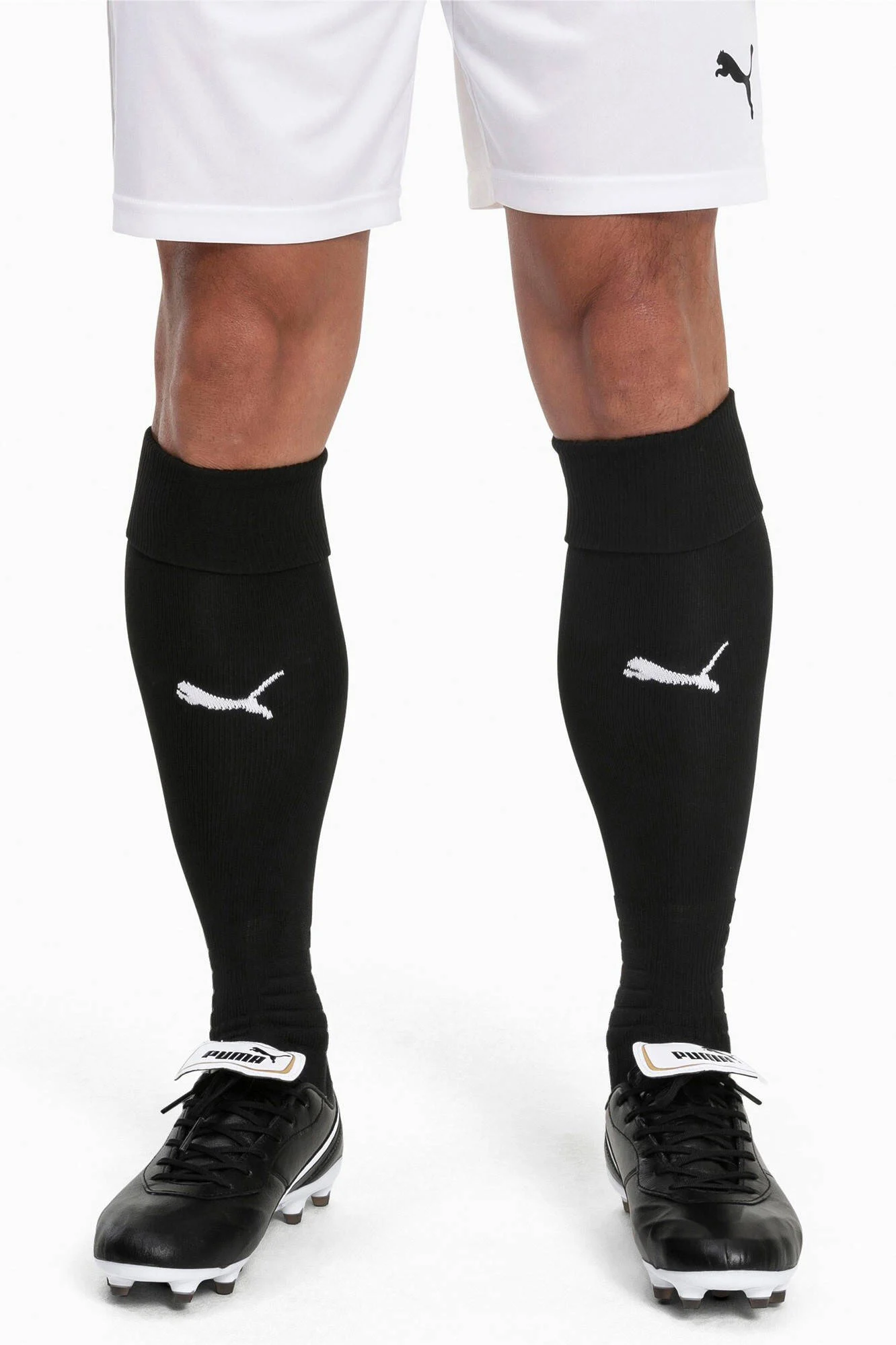 Puma Senior  voetbalsokken zwart/wit
