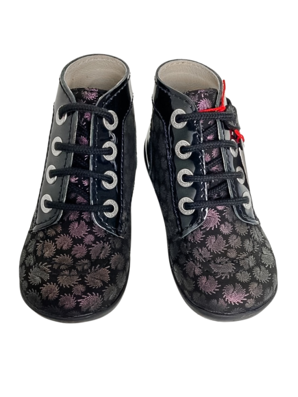 Bottines Bonbon noir Firework - Kickers