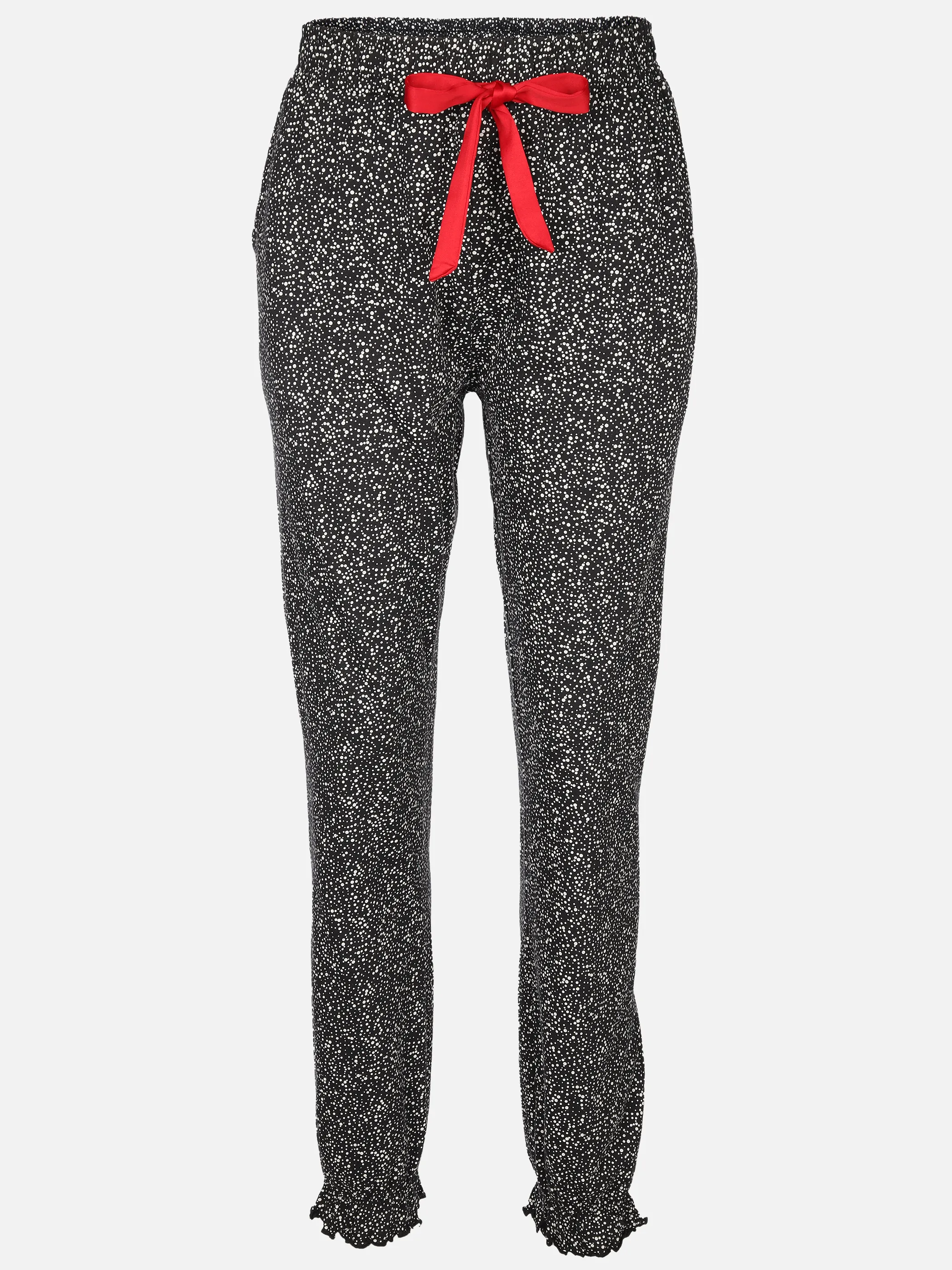 Damen Pyjamahose gemustert