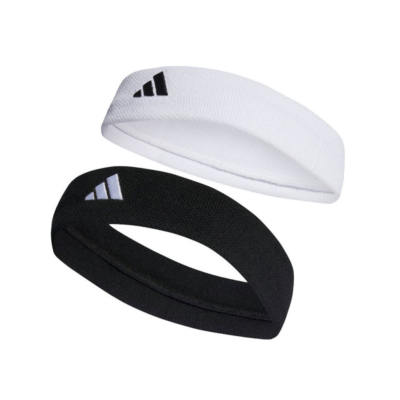 Bandeau éponge tennis Adidas Headband blanc ou noir