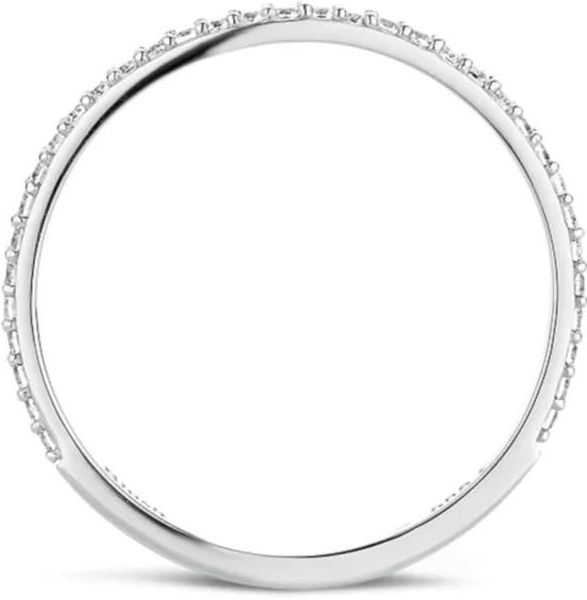 Blush - 1201WZI - Damesring - Witgoud - Tijdloos Design